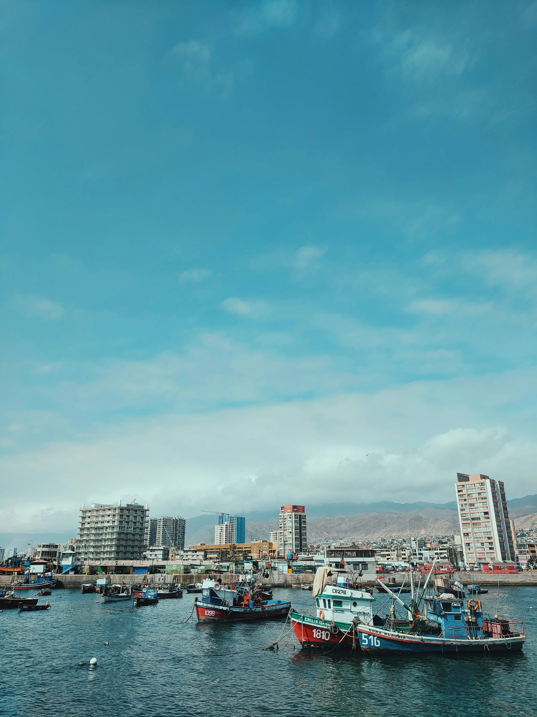 Vista costera de Antofagasta